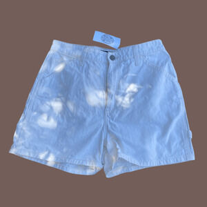 Lee White Denim Shorts | Relaxed Fit | Size 29 | Vintage